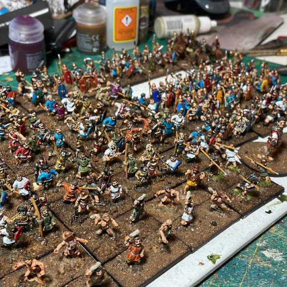 ADLG, The army of Spartacus: various manufacturers, 15mm