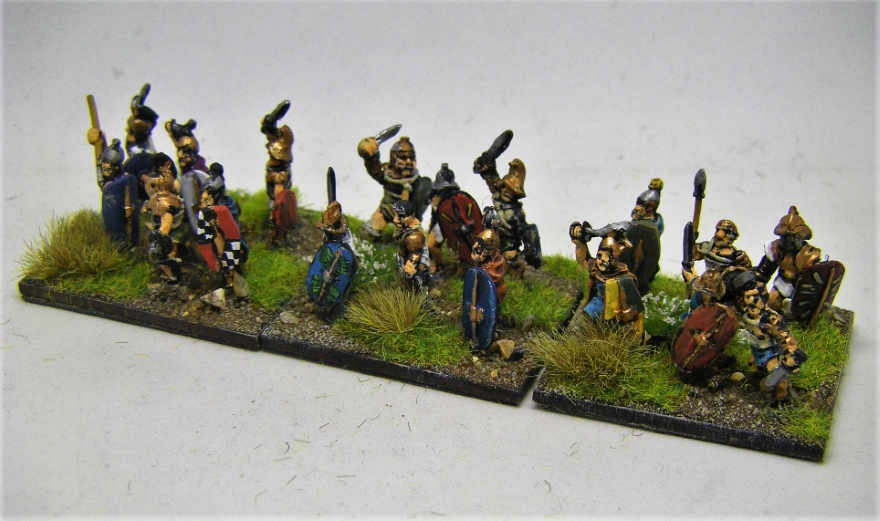 ADLG, The army of Spartacus: various manufacturers, 15mm