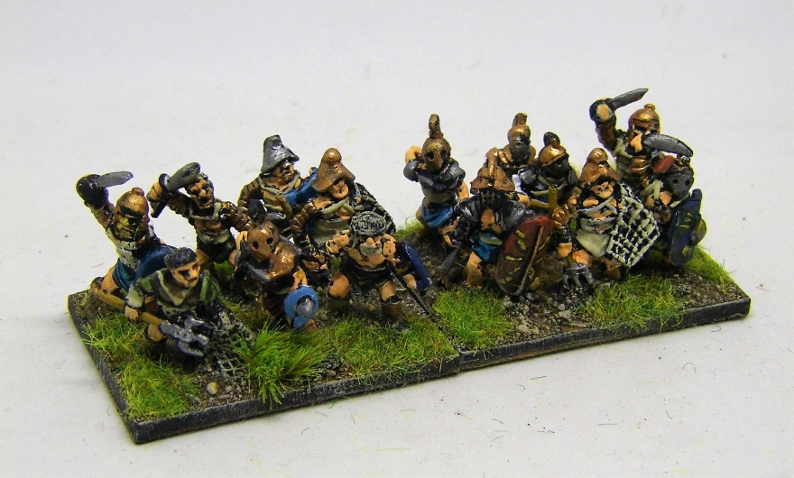 ADLG, The army of Spartacus: various manufacturers, 15mm