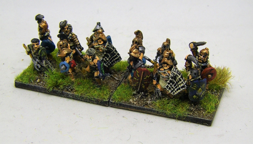 ADLG, The army of Spartacus: various manufacturers, 15mm