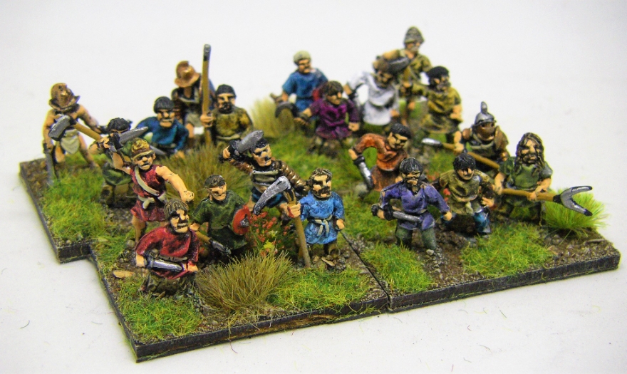 ADLG, The army of Spartacus: various manufacturers, 15mm