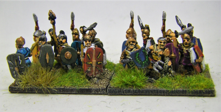 ADLG, The army of Spartacus: various manufacturers, 15mm