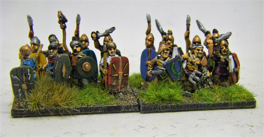 ADLG, The army of Spartacus: various manufacturers, 15mm