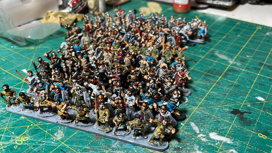 ADLG, The army of Spartacus: various manufacturers, 15mm