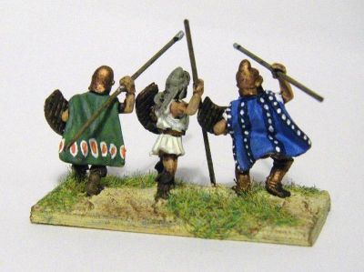 Thracian Peltasts
Xyston peltasts, drilled hands for spears, 
Keywords: thracian