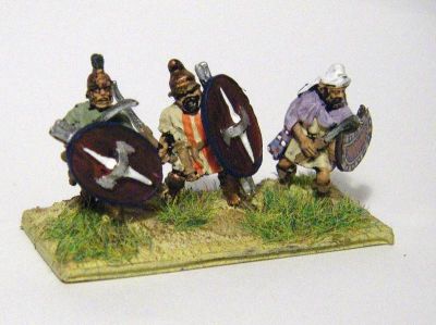 Thracian Peltasts
Xyston peltasts, and the astounding Little Big Man shield transfers
Keywords: thracian