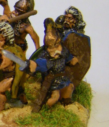 Gallic Nobles 
Xystons latest release of Gallic Nobles. 4 Armoured figures on foot.
Keywords: Gaul ancbritish