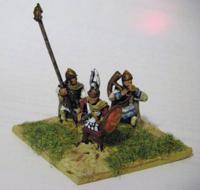 Carthaginian Officers from Xyston
Carthaginian officer pack - the standards are supplied as "heads" - add your own pole
Keywords:  LCART 