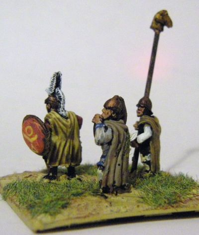 Carthaginian Officers from Xyston
Carthaginian officer pack - the standards are supplied as "heads" - add your own pole
Keywords:  LCART 