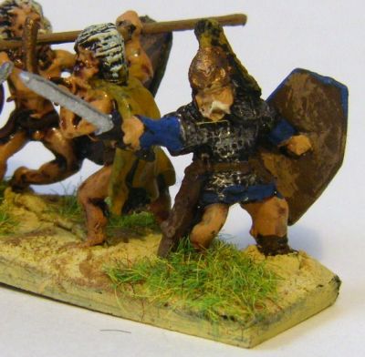 Gallic Nobles 
Xystons latest release of Gallic Nobles. 4 Armoured figures on foot.
Keywords: Gaul ancbritish
