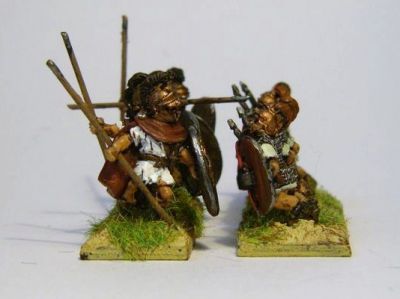 Greek Thureophoroi 
Xystons legendary huge ANC20104-Greek Thureophoroi figures next to Old Glory Republican legionaries
Keywords: Hpeltast