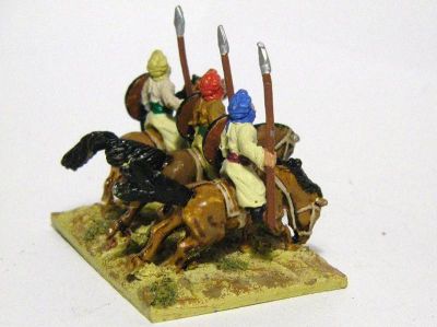 Arab
Unarmoured Cavalry from [url=http://www.essexminiatures.co.uk/frames15anc.html]Essex's generic Arab ranges[/url]
Keywords: dailami arab khurasanian umayyad bedouin abbasid