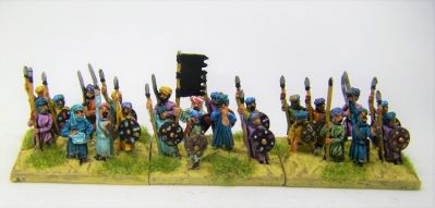 Arab Spearmen
Painted with contrast paints
