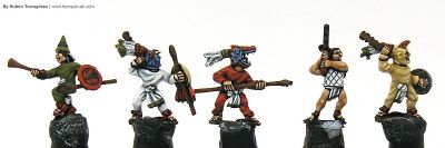 Aztec warriors - Mexicas
Aztecs painted by [url=http://www.heresybrush.com/]Heresy Brush[/url] from Spain. 
Keywords: aztec