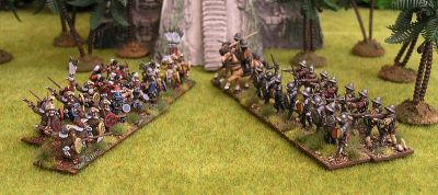 Aztec warriors 
Aztecs painted by [url=http://www.heresybrush.com/]Heresy Brush[/url] from Spain. 
Keywords: aztec