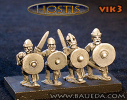  Viking Bondi with Swords 
The former 50-Paces range. Photos provided by the manufacturer [url=http://www.baueda.com]Baueda[/url]. Figure codes as per illustration or filename.
Keywords: Viking