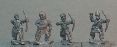 Viking Bowmen
The former 50-Paces range. Photos provided by the manufacturer [url=http://www.baueda.com]Baueda[/url]. Figure codes as per illustration or filename. Pack of 8 figures (four different poses):
Keywords: Viking