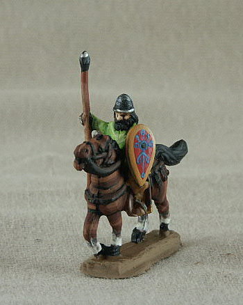 BYC11 Slav Cavalry
from the C12-13 Byzantines range of [url=http://www.donnington-mins.co.uk/]Donnington[/url]. Figures supplied by he manufacturer, and painted by their own painting service. With spear, almond shield, helmet

Keywords: Komnenan plbyzantine lbyzantine thematic cuman ebulgar pecheneg erussian slav eefcav