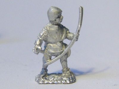 100YW English Longbowman
New castings from [url=http://www.donnington-mins.co.uk/]Donnington[/url], to be released at Salue 2009. These have a different sculptor to the "old" Donnington figures and will be sold under a different brand. 
Keywords: Swiss 100YW