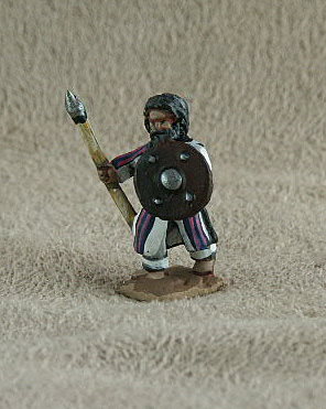 DMF01 Arab Conquest Spearman
From Donningtons Arab range. Pictures with permission of the [url=http://shop.ancient-modern.co.uk/arabs-76-c.asp]Donnington Miniatures[/url] and painted by their painting service. With long top coat, spear, round shield, advancing


Keywords: abbasid arab bedouin berber