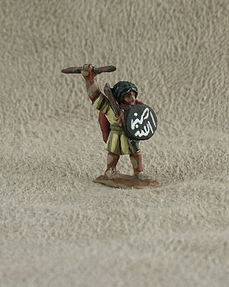 DMF06 Berber Spearman
From Donningtons Arab range. Pictures with premission of the [url=http://shop.ancient-modern.co.uk/arabs-76-c.asp]Donnington Miniatures[/url] and painted by their painting service
Keywords: abbasid arab ayyubid bedouin berber fatimid mamluk seljuk umayyad cnubian