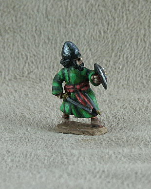 DMF09 Arab Officer
From Donningtons Arab range. Pictures with permission of the [url=http://shop.ancient-modern.co.uk/arabs-76-c.asp]Donnington Miniatures[/url] and painted by their painting service. 
Keywords: abbasid arab ayyubid bedouin berber fatimid mamluk seljuk umayyad