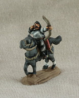DSC09 Hungarian Horse Archer
Avars from [url=http://shop.ancient-modern.co.uk/steppe-peoples-78-c.asp]Donnington[/url]. Pictures with permission of the manufacturer, painting by their own Painting Service. 
Keywords: Avar ebulgar ehungarian gothcav lsarmatian magyar lbulgar