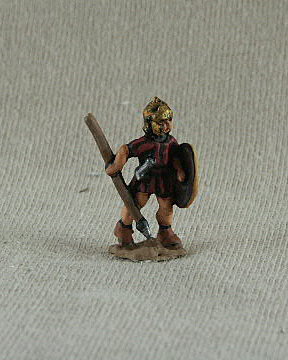 Republican Roman velite
Romans from [url=http://shop.ancient-modern.co.uk]Donnington[/url] painted by their own painting service. RRF08 Velite unarmoured foot, javelin, round shield, helmet (2 positions)
 
Keywords: MRR LRR