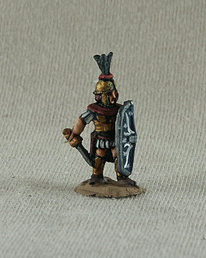 Republican Roman  RRF11 Senior Centurian/Officer 
Romans from [url=http://shop.ancient-modern.co.uk]Donnington[/url] painted by their own painting service. RRF11 Senior Centurian/Officer heavy foot, muscled cuirass, shield
 
Keywords: MRR LRR