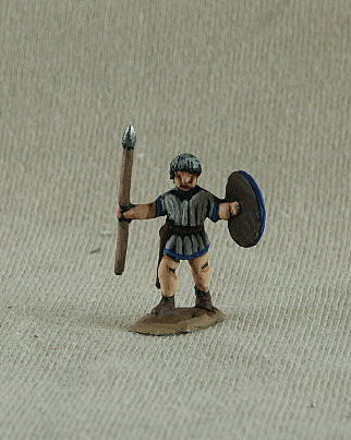 Republican Roman Italian Allies Velite 
Romans from [url=http://shop.ancient-modern.co.uk]Donnington[/url] painted by their own painting service. RRF15 Italian Allies Velite unarmoured foot, javelin, round shield
 
Keywords: MRR LRR