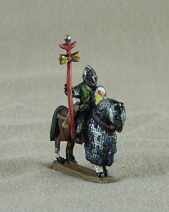 Sassanid SDC03 Clibinarius Cavalry Standard Bearer
Sassanid from [url=http://www.donnington-mins.co.uk/]Donnington[/url]. One of their better ranges, pictures supplied by the manufacturer and painted by their painting service. SDC03 Clibinarius Cavalry Standard Bearer mail coat with breast plate, gold standard, bow, helmet
 
Keywords: Sassanid