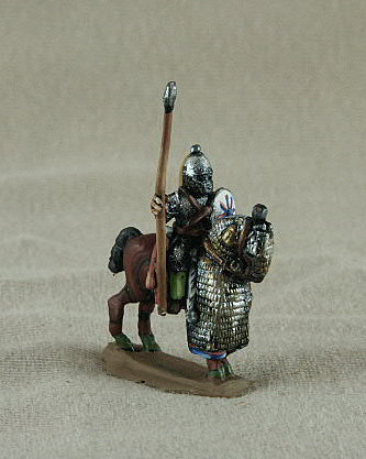 Sassanid Clibanarius 
Sassanid from [url=http://www.donnington-mins.co.uk/]Donnington[/url]. One of their better ranges, pictures supplied by the manufacturer and painted by their painting service. 
Keywords: Sassanid