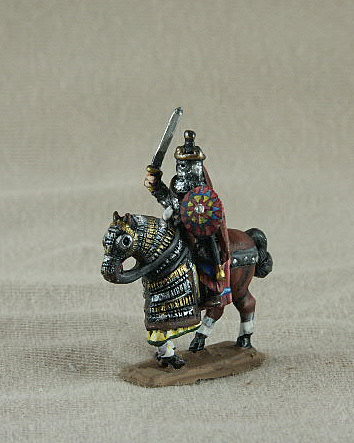 Sassanid SDC11 Clibinarius Cavalry/Officer/King
Sassanid from [url=http://www.donnington-mins.co.uk/]Donnington[/url]. One of their better ranges, pictures supplied by the manufacturer and painted by their painting service. 
Keywords: Sassanid