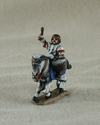 Seljuk Turk Mounted Kettle Drummer
Seljuk troops from [url=http://www.donnington-mins.co.uk/]Donnington[/url]. Painted by Donningtons painting service. TC15 Mounted Kettle Drummer
(suitable for Arab or Turkish armies)

Keywords: Seljuk fatimid mamluk umayyad ayyubid berber arabcav ghaznavid khurasanian
