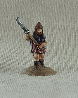 Thracian Rhomphia man
THracians from [url=http://www.donnington-mins.co.uk/]Donnington[/url], painted by their painting service. THF06 Warrior 
romphaia
Keywords: thracian dacian