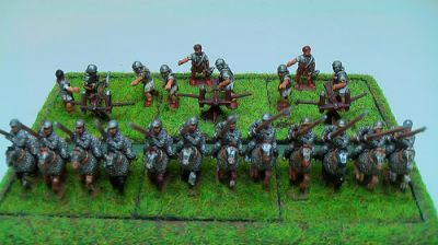 Artillery and Cataphracts/Clibanarii
Artillery from Corvus Belli, Cavalry from Magister Militum
Keywords: EIR LIR Sassanid