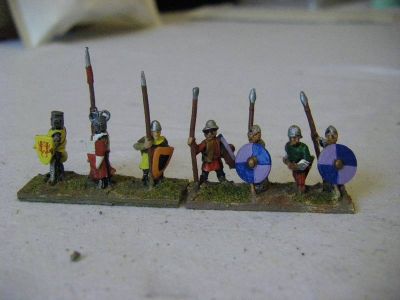 Spearmen and men at arms
Medieval Infantry Spearmen and men at arms
Keywords: medspearmen