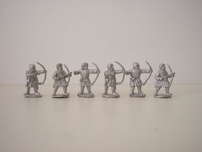 Feudal Archers 1195-1250 - 6 variants
1195 to 1250 Feudal range from [url=http://www.legio-heroica.com/]Legio Heroica[/url]. Pictures provided by the manufacturer  
Keywords: effoot crusader latins emgerman scotsisles