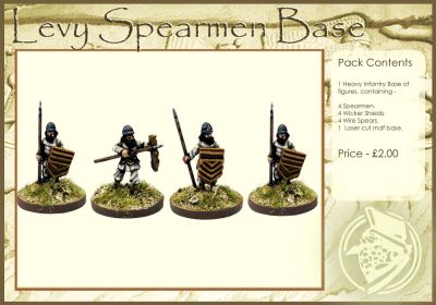Sassanid Levy Spearmen
New Sassanid range from [url=http://www.lurkio.co.uk]Lurkio[/url], images produced with the kind permission of the manufacturer. Prices correct as of 10/10
Keywords: Sassanid