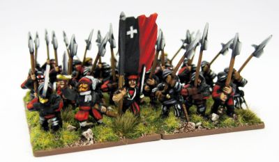 Halberd-era Swiss 
Black Hat figures painted by [url=http://lurkio.co.uk/blog/]Lurkio[/url]
Keywords: Swiss