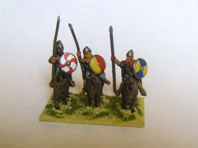 Dark Ages Cavalry
Dark ages mounted troops painted by Martin van Tol 
Keywords: Gothcav