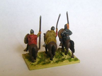 Dark Ages Cavalry
Dark ages mounted troops painted by Martin van Tol 
Keywords: Gothcav