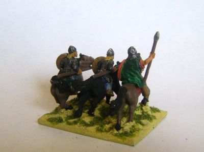 Dark Ages Cavalry
Dark ages mounted troops painted by Martin van Tol 
Keywords: Gothcav
