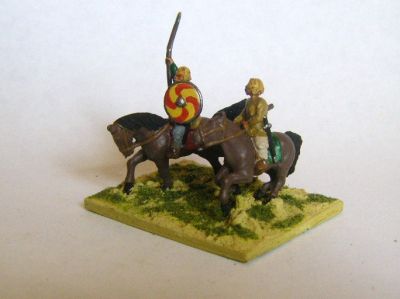 Dark Ages Cavalry
Dark ages mounted troops painted by Martin van Tol 
Keywords: Gothcav