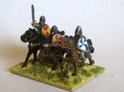 Dark Ages Cavalry
Dark ages mounted troops painted by Martin van Tol 
Keywords: Gothcav norman
