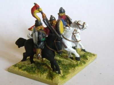 Dark Ages Cavalry
Dark ages mounted troops painted by Martin van Tol 
Keywords: Gothcav
