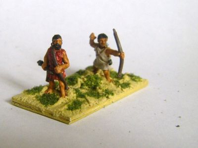 Hellenistic Skirmishers with bow
Painted by Martin van Tol 
Keywords: alexmac