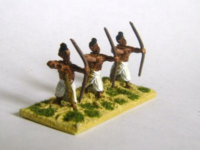 Ancient Indian Bowmen
Indian troops from the collection of Martin van Tol
Keywords: Indian