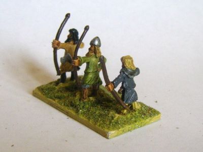 Dark Age Bowmen
Painted by Martin van Tol 
Keywords: viking gothfoot