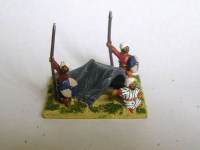 Arab Conquest Camp / Leader
Figures painted by Martin van Tol, from his collection
Keywords: arab khurasanian abbasid